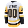 Pittsburgh Penguins Hockeydrakt Custom Fanatics Premium 2024-25 Hvit Borte - Herre